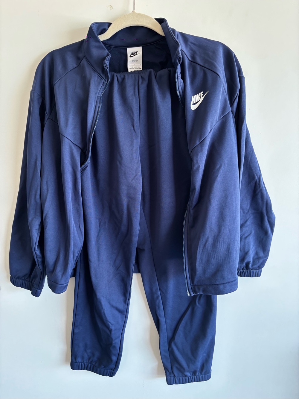 Nike Navy Blue Athletic Tracksuit Set